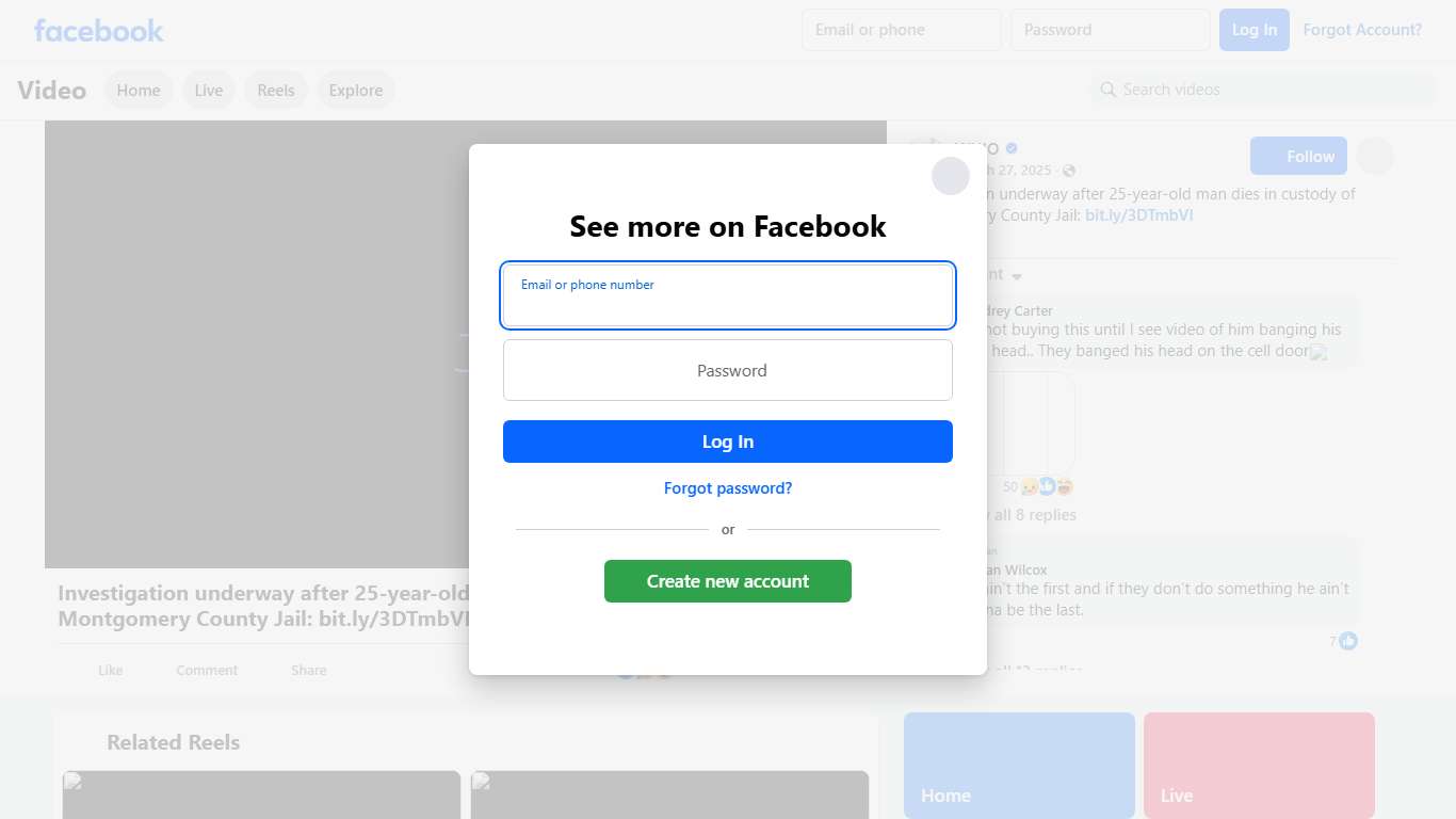 Investigation underway after 25-year-old man dies in custody of Montgomery County Jail: bit.ly/3DTmbVI WHIO Facebook